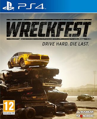 Wreckfest PS4 Brand New Factory Sealed PlayStation 4