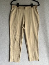 Uniqlo Elastic Waist Pull On Beige Pants XL 