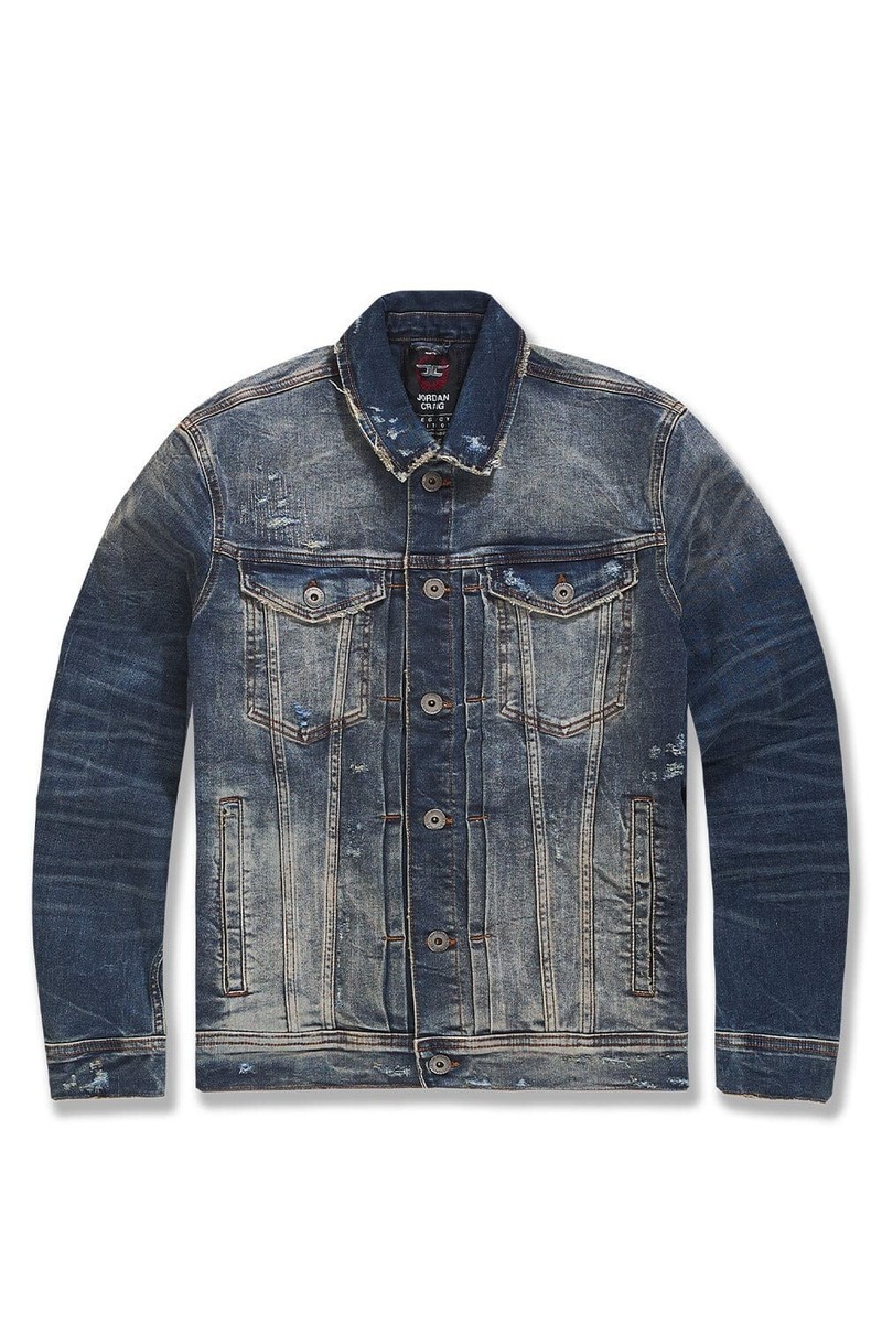 Denim Jacket Jordan Mens Fashion New Men's Jordan Craig Amsterdam