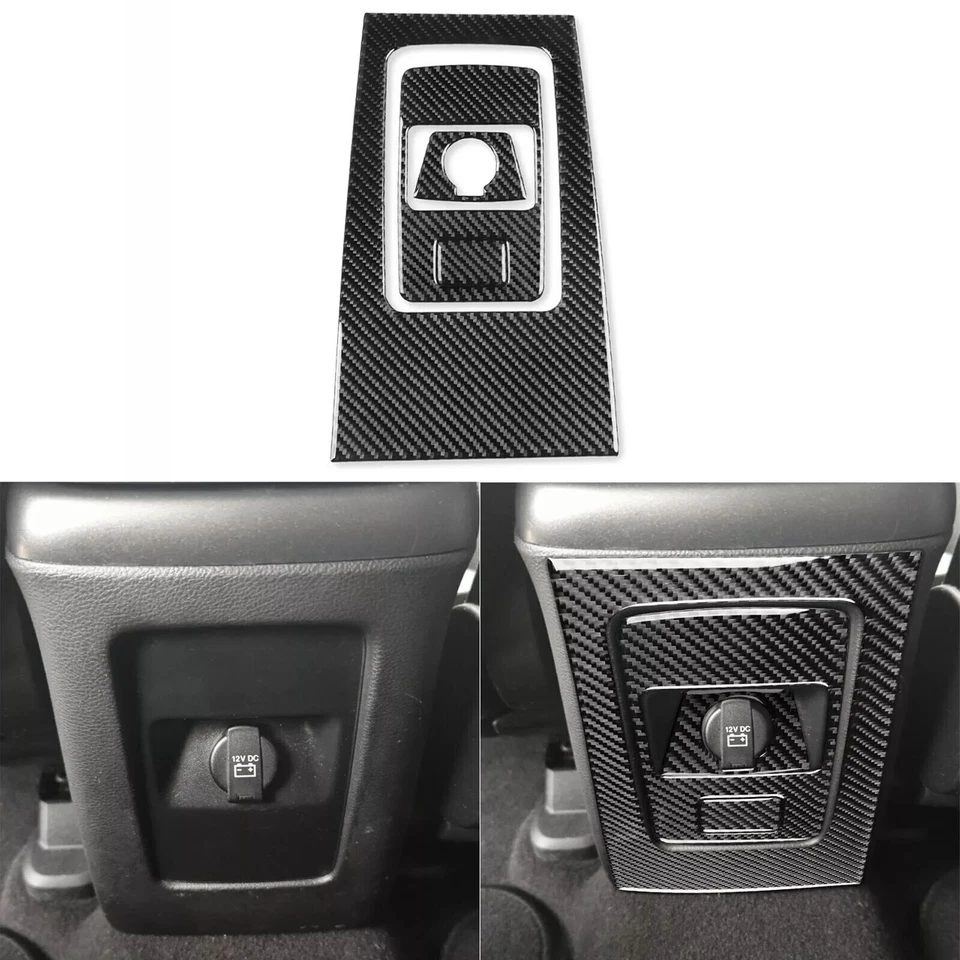 Kits de 40 piezas de cubierta interior completa de fibra de carbono real para Dodge Journey 2011-20 Foto 4 de 4