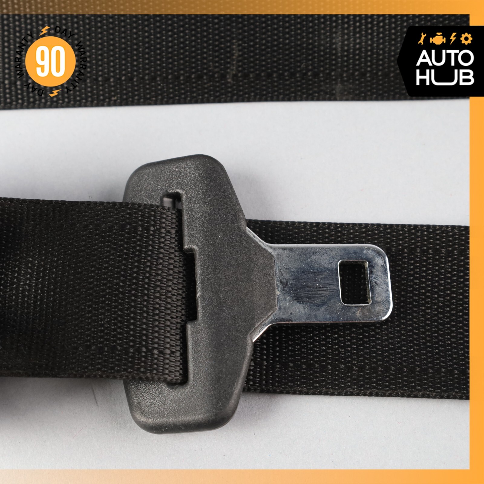 03-08 Maserati Quattroporte M139 Front Right Side Seat Belt Black OEM