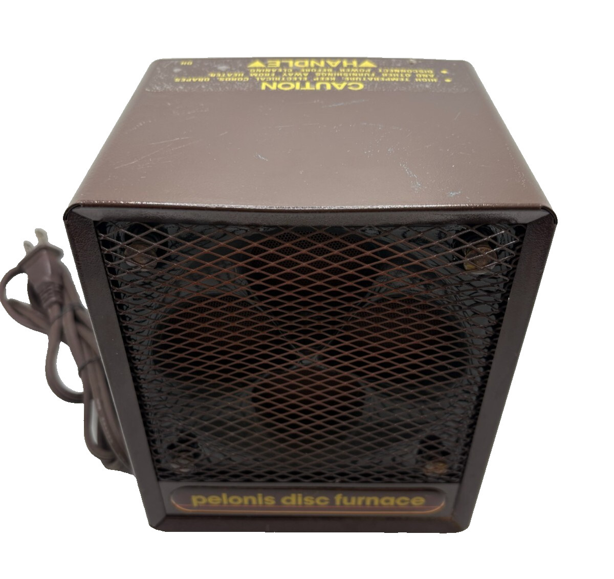 Vintage Pelonis Disc Furnace Ceramic Heater 1500W - II Tested Works