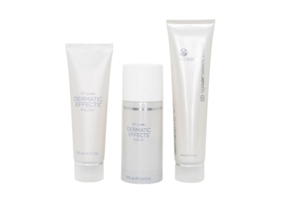 Nu Skin ageLOC Dermatic Effects TRIO Contouring Lotion, Serum And