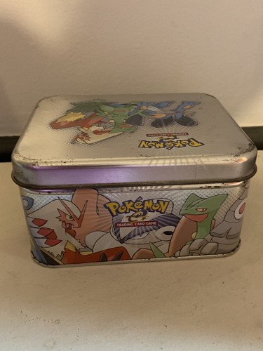 Vintage 2003 Pokémon Trading Card Game EX Series Collector's Tin Box (EMPTY) - Picture 5 of 7