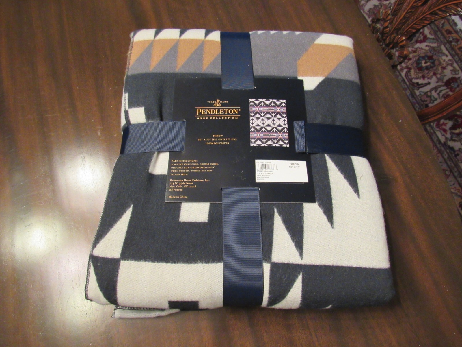 PENDLETON SPIDER ROCK LUXE THROW NEW 50 x 70"