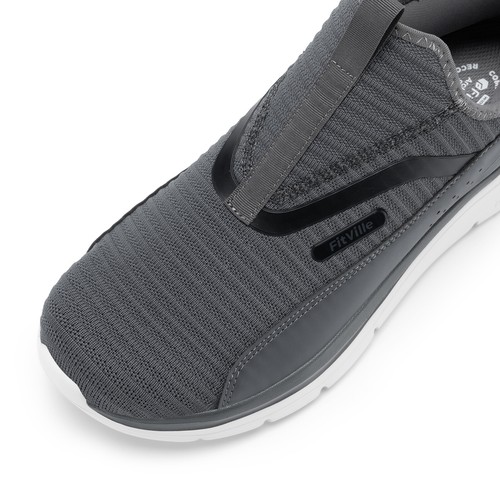 FitVille Mens Extra Wide Slip on Walking Shoes with Arch Support Sneakers Casual - Picture 58 of 58