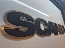SCANIA Outlined Grill Badge Truck Lorry Hgv 