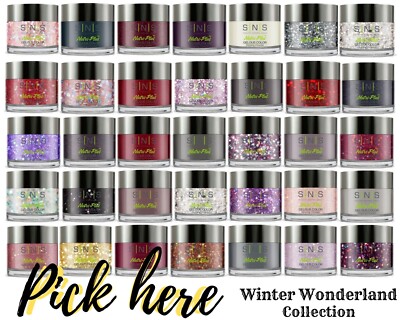 SNS Gelous Color Dip Powder 1 Oz-Winter Wonderland Collection-Pick From 36Colors