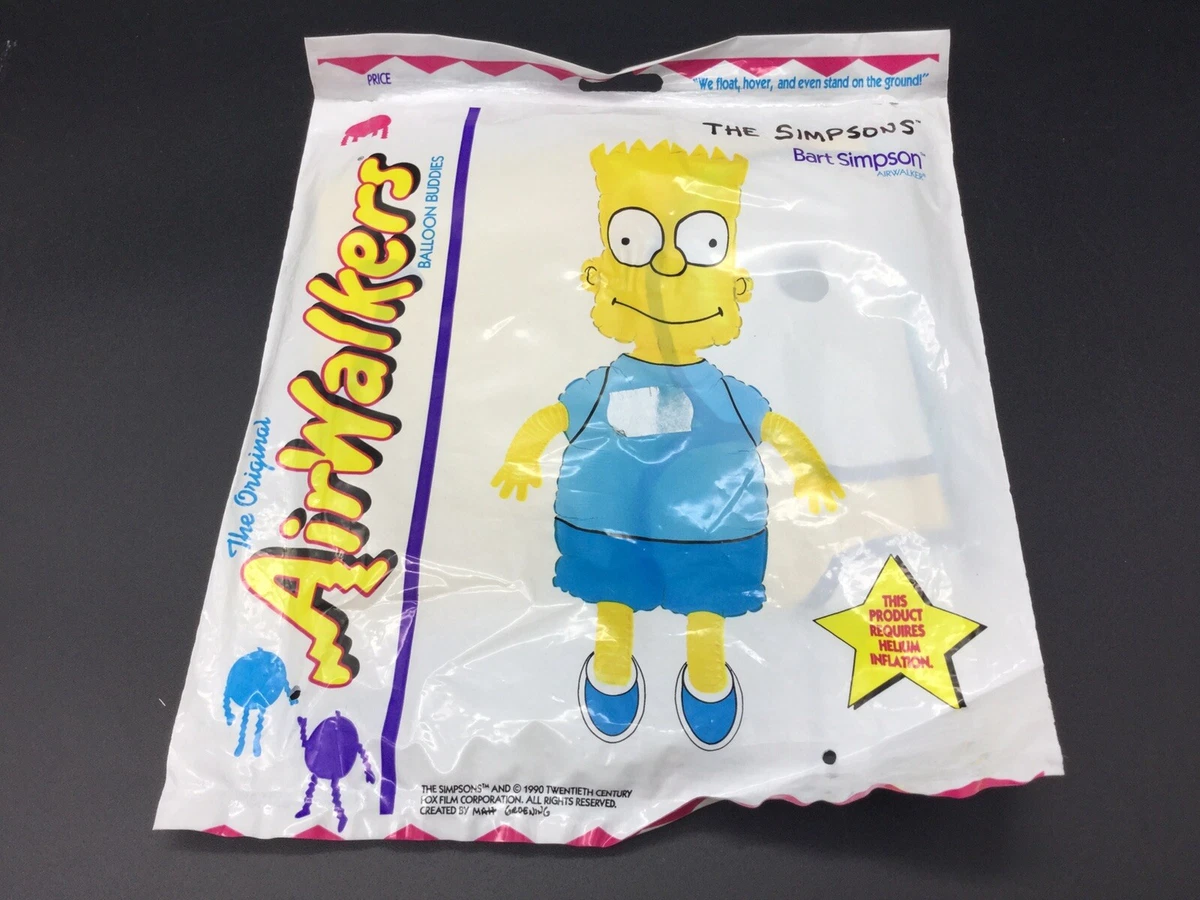 1991 RARE ANAGRAM AIRWALKERS BALLOON INFLATABLE BEARD SIMPSON CF