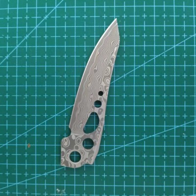 VG10 Core Damascus Blade for Leatherman Skeletool DIY Modify