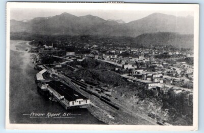 RPPC Prince Rupert British Columbia CANADA 1956 Postcard