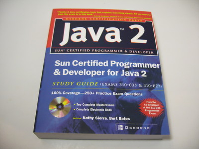 Sun Certified Programmer Developer Java 2 Study Guide Exam 310-035 ...