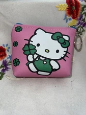 Hello Kitty  Coin Purses with Key Ring4 in x 4.5 in PU Leather