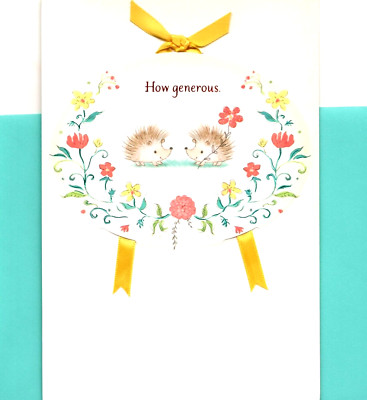 Thank You Very Much Hedgehogs Hedgehog So Nice Hallmark Greeting Card