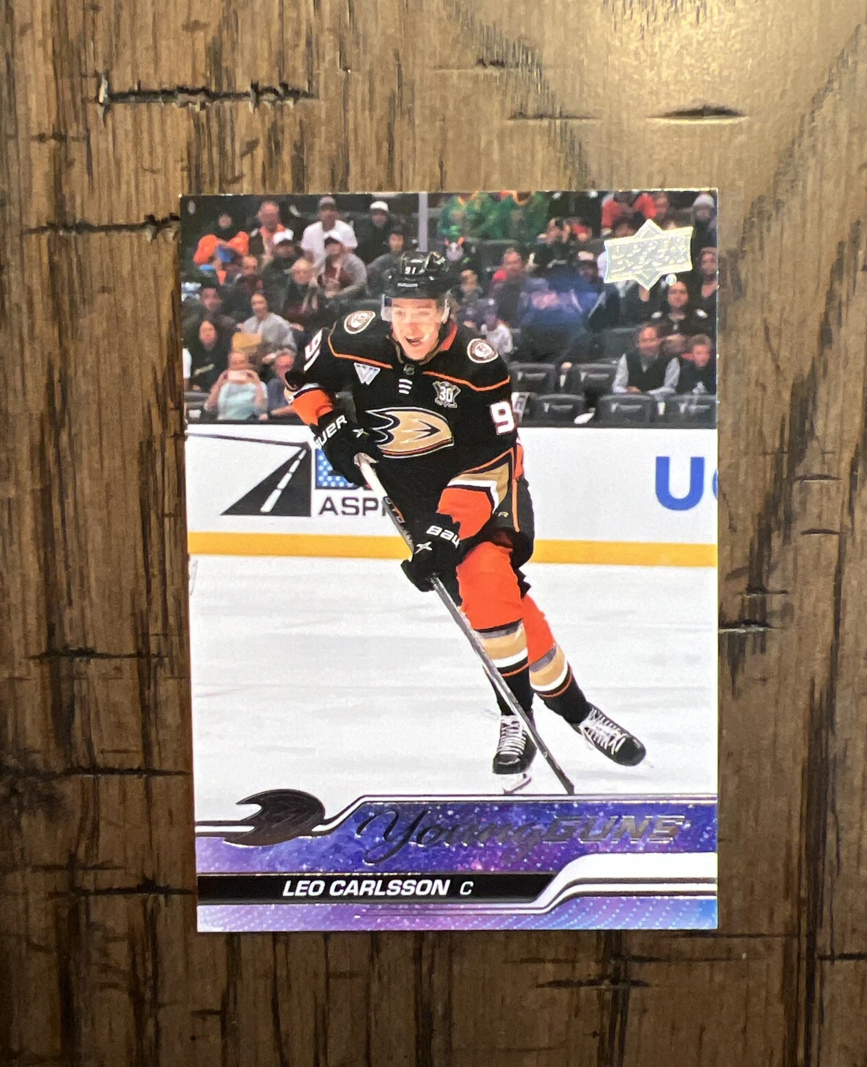 Leo Carlsson trading card