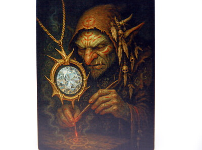 Diamond Goblin Shaman MOX | Satirical Altered  Art MTG