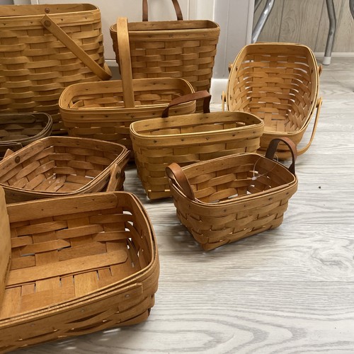 10+ Longaberger Basket Assortment - Picture 4 of 8