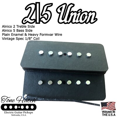 ToneHatch Handwound 2|5 Union Alnico 2 & 5 Jazzmaster Pickups Set-Made 2 Order
