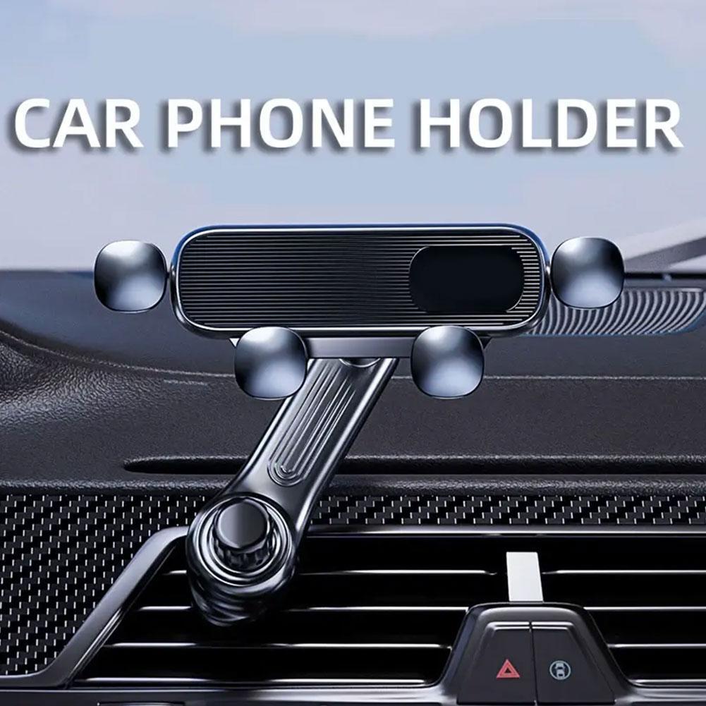 Car Phone Holder 360-degree Rotating Universal Cradle AirVent Tight Struct T7N7
