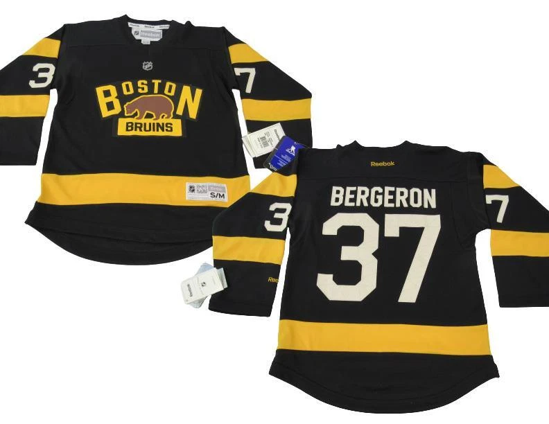 NHL Patrice Bergeron Boys' Player Jersey - Boston Bruins