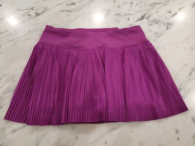 LULULEMON Pleat To Street Tennis Skirt Purple Size 4 EUC | eBay