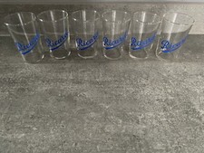 Lot 6 verres Ricard momie vintage retro comme neuf publicitaire