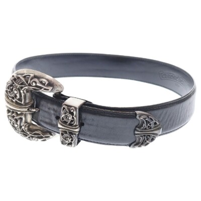 Chrome Hearts BLT CLT TALON3PC Celtic Talon 3PC Leather Belt Chrome Hearts BLT CLT TALON3PC Celtic Talon 3PC Leather Belt