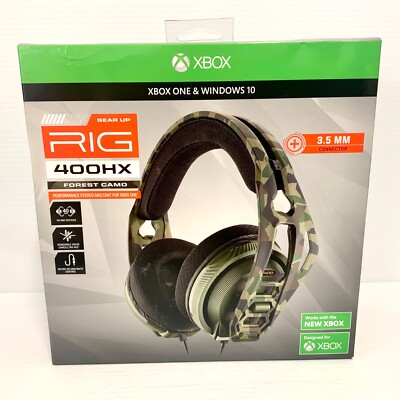 Rig 400hx Headset Camo Xbox Rig 400 Camo Nacon RIG 400 HX Camo