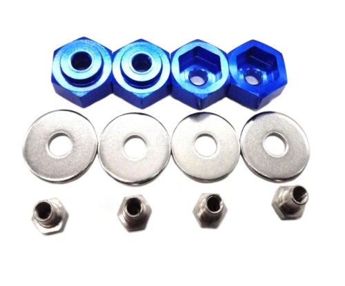 Alloy Wheel Hex Converter 12 mm to 17 mm hexagon joint N10237 For Rc car crawler - Picture 18 of 21