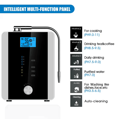 11 Plates Alkaline water ionizer generator purifier pH 3-11 Hydrogen water - Picture 14 of 21