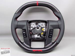 raptor steering wheel carbon ford custom f150 svt thicker napa bottom flat