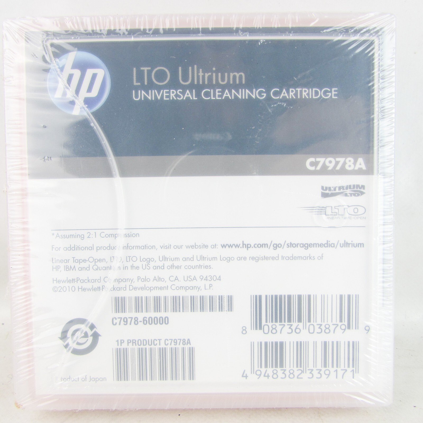 HP Ultrium LTO Universal Cleaning Cartridge C7978A NEW SEALED ORIGINAL