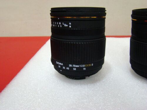 Sigma Zoom EX DG 28-70mm F/2.8 D Nikon F mount interchangeable lens - Picture 10 of 14