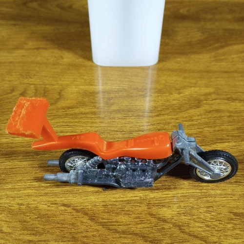 Hot Wheels Vintage RRRumblers High Tailer Red USA 1971 Redline Era Motorcycle