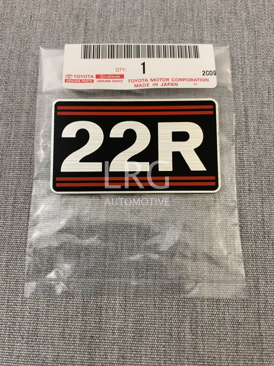 TOYOTA 22R-E 22RE Sticker / Decal Pickup Truck Celica Valve Cover - Foto 9