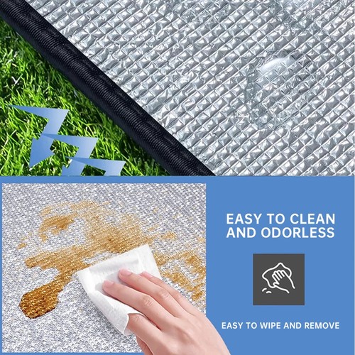 Outdoor Picnic Moisture-proof Pad Double-sided Thick Aluminum Film Waterproof... - Picture 5 of 12