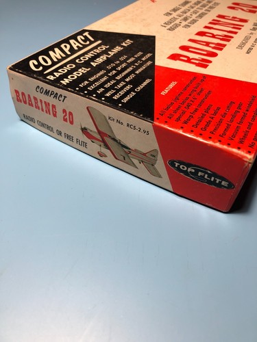 Vintage Top Flite Roaring 20 Model Airplane Kit - Open Box - Picture 24 of 24