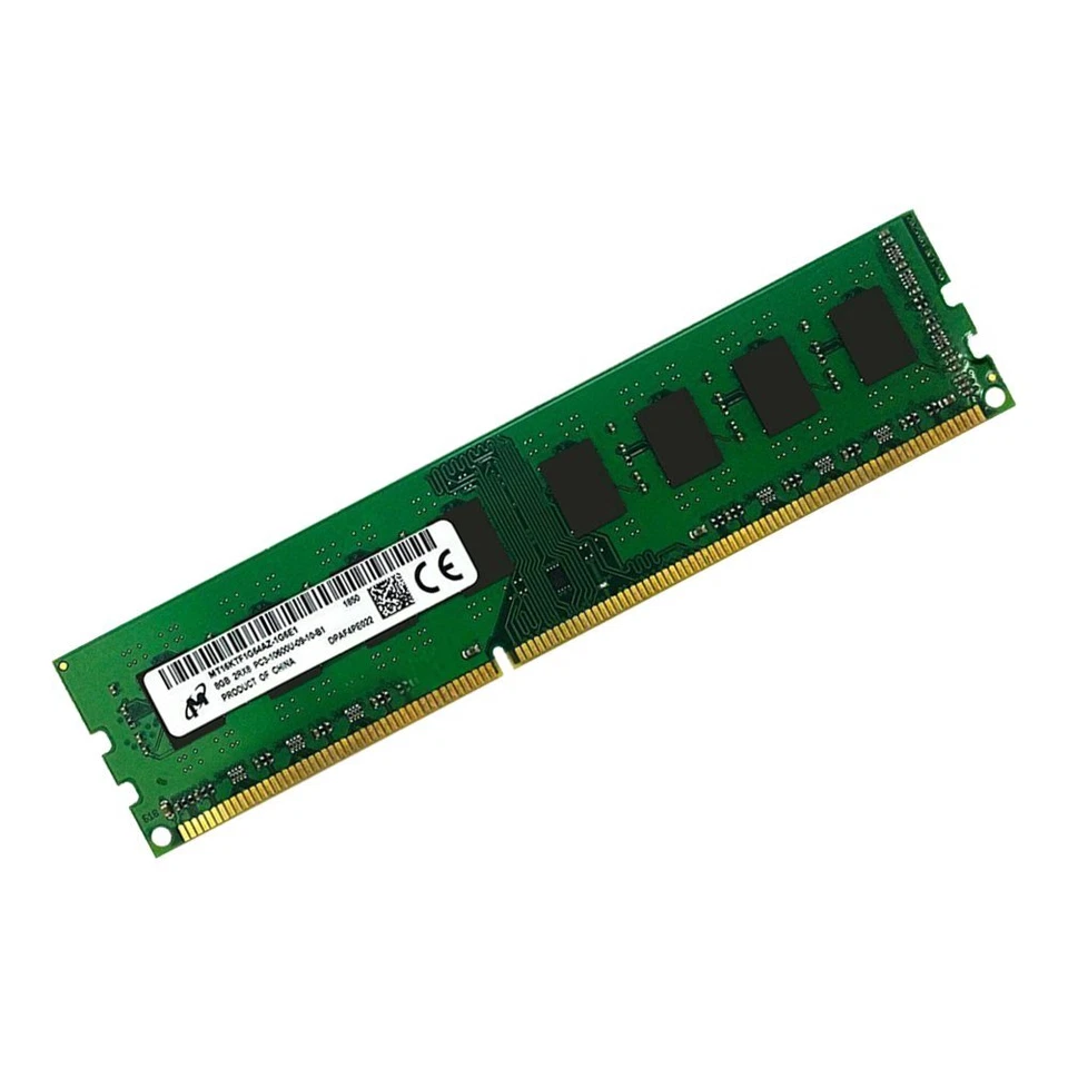 Micron 8GB 4GB DDR3 1333Mhz PC3-10600U 240Pin DIMM Desktop Memory SDRAM LOT BT - Image 2 of 4
