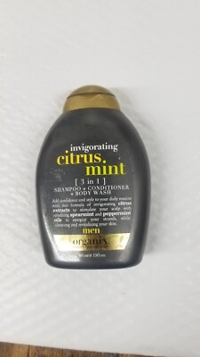 OGX Organix Invigorating Citrus Mint 3 in 1 13 oz NEW