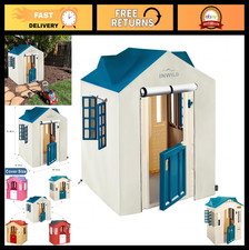 All-Weather Outdoor Playhouse Cover, Full-Fitting with Door  Window, 43" W x 35