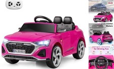 Licensed Audi SQ8 Ride on Car by , Battery Powered Electric Vehicle Pink Large