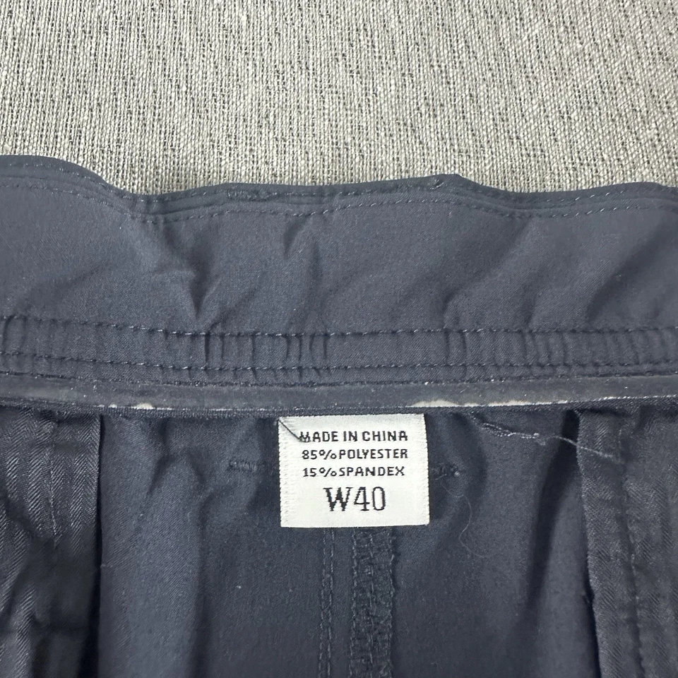 Shorts Footjoy masculino tamanho 40 azul 9” costura interna golfe desempenho absorção chino em excelente estado usado - Imagem 3 de 4