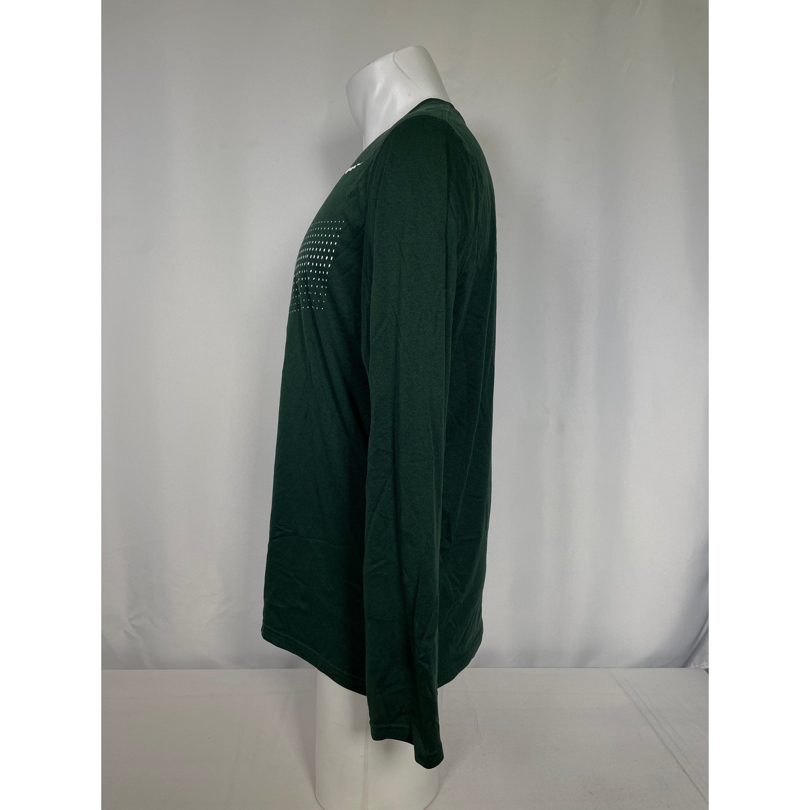 Michigan State Spartans Nike Dri-FIT Long Sleeve Performance Shirt Men's LARGE