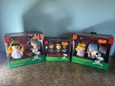 Nice Celebrating 60 Years Charlie Brown Nativity Scenes Set Of 3 All New Read