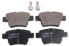 Bremsbelagsatz Scheibenbremse Hinterachse für CITROËN PEUGEOT C4 I Coupe