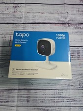 Tapo 1080P Fu HD Indoor Security Camera, Baby Monitor, Night Vision, C100