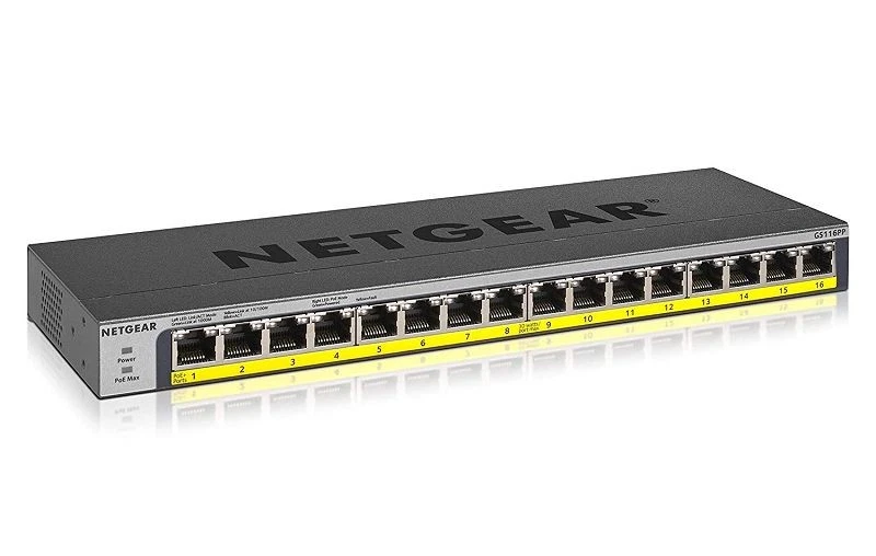 Vorher lesen! NETGEAR GS116PP 16-Port Gigabit Ethernet PoE Switch