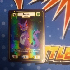 2025 Neopets TCG Champions of Meridell Super Rare Foil Darigan Techo