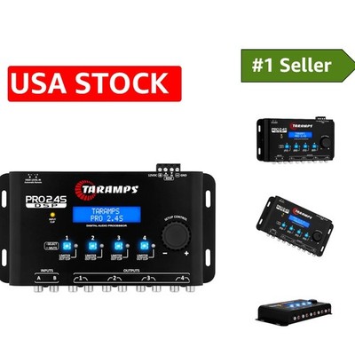 Compact 2-Channel Digital Signal Processor with 4-Channel Output - Pro 2.4S