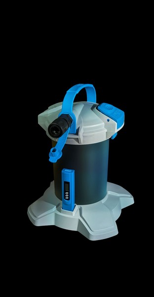 Unger Highflow Reinwasser 6M Set, Glasreinigung Mit Filter & Teleskopstange-image